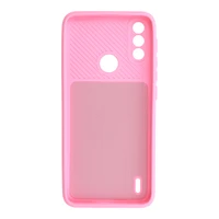 Camshield Soft dėklas telefonui Motorola Moto E7 Power/E7i Power šviesiai rožinis