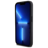 DKNY Paprastas logotipas magnetinis iPhone 15 Pro Max dėklas - juodas