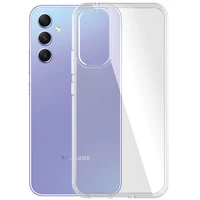 PanzerGlass HardCase antibakterinis karinio lygio sertifikuotas dėklas telefonui Samsung Galaxy A34 5G - skaidrus