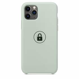 Dėklas "Silicone Case" skirtas iPhone 11 Pro Max / Beryl / su įpakavimu