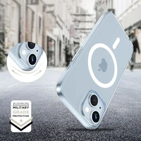 Tech-Protect FlexAir Magnetinis dėklas telefonui iPhone 15 - skaidrus