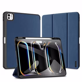 Dėklas Dux Ducis "Domo" skirtas Samsung X700 / X706 (Tab S8) / T870 / T875 / T876 (Tab S7) mėlynas