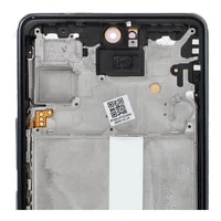 LCD ekranas SAMSUNG A53 A536 HARD OLED su juodu rėmu