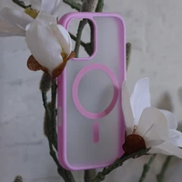 Liavec minkštas dėklas skirtas Iphone 17 violetinis