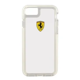 Ferrari kietasis dėklas FEGLHCP7TR iPhone 7/8 SE 2020 / SE 2022 skaidrus atsparus smūgiams