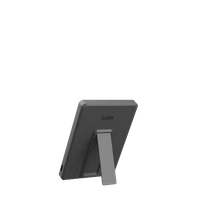 UAG itin plona 5K 5000 mAh išorinė baterija su 10W stovu MagSafe suderinama USB-C kabelis - juoda/pilka