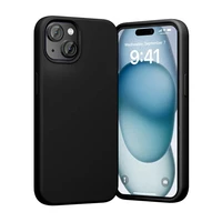 Vention KUFB0-20 Dėklas telefonui iš silikono iPhone 15 Plus (m) - juodas