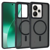 Pilnas matinis magnetinis dėklas Realme 15/15 Pro 5G juodas