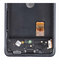 Rinkinys LCD ekranas SAMSUNG S20 FE 4G 5G GH82-24219A mėlynas