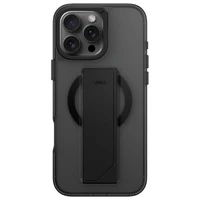Uniq Heldro Max iPhone 16 Pro Max 6.9" magnetinis įkrovimo dėklas juodas/dūminis