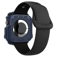 Spigen Rugged Armor dėklas Apple Watch 10 46mm laikrodžiui - tamsiai mėlynas