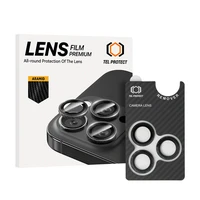 Apsauginis stiklas objektyvui Tel Protect 3D Lens Aramid Series (3 vnt.) iPhone 17 Pro/17 Pro Max