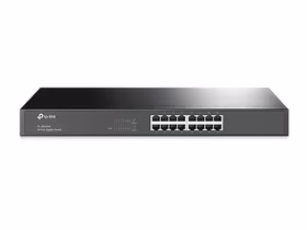 TP-LINK TL-SG1016 valdomas L2 Gigabit Ethernet (10/100/1000) juodas
