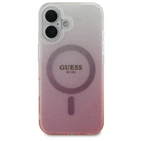 Guess IML Glitter Gradient MagSafe iPhone 16 dėklas - pink