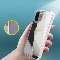 S-Case lankstus dangtelis TPU dėklas Huawei P Smart 2020 mėlynas
