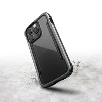 Raptic X-Doria Shield dėklas iPhone 14 Pro šarvuota juoda danga
