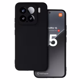 Matinis dėklas telefonui (m) juodas (m) - skirtas XIAOMI 15 5G