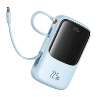 Baseus Qpow Pro+ 22.5W 10000mAh USB-C Išorinė baterija - Mėlyna