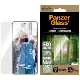 PanzerGlass Eco Matrix Itin platus grūdinto stiklo skirtas Samsung Galaxy S25 Ultra
