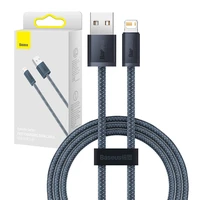 Baseus Dynamic Series kabelis USB į Lightning, 2.4A, 2m (pilkas)