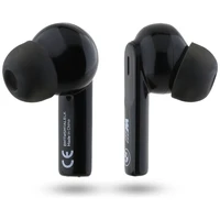 BMW M metalinis M logotipo raštas ANC-ENC TWS Bluetooth ausinės - juodos