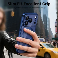 Tech-Protect MagFlex MagSafe dėklas iPhone 17 Pro Max skaidrus tamsiai mėlynas