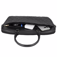 Wonder Dėklas nešiojamam kompiuteriui 17 colių pico dygsniuotas juodas