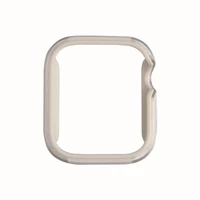 Uniq Valencia dėklas Apple Watch 4 / 5 / 6 / SE 40mm - sidabrinis