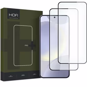 GRŪDINTAS STIKLAS HOFI GLASS PRO+ 2-PACK GALAXY S24 JUODAS