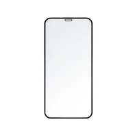 Apsauginis stiklas - 5D pilnas lipnus stiklas skirtas iPhone 14 Pro Max (MATINIS) juodas