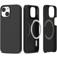 Tech-Protect Silikoninis Magnetinis dėklas telefonui iPhone 13 / 14 - Juodas
