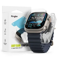 Ringke Easy Slide grūdintas stiklas Apple Watch Ultra 1/2 49mm - skaidrus