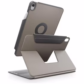 Uniq Rovus Snapmount Magnetinis 360 Sukamas Nuimamas dėklas iPad 11" 2025 / iPad 10.9" 2022 (10-os kartos) - pilkas