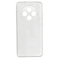 Itin plonas 1mm dėklas telefonui Oppo Reno 12F 5G permatomas