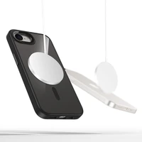 Tech-Protect MagMat MagSafe iPhone 16e dėklas – juodas-permatomas