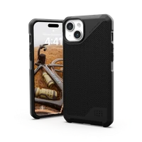UAG Metropolis LT Magnetinis dėklas telefonui iPhone 15 Plus - juodas kevlaras