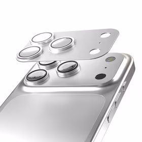 Etteri kameros objektyvo apsauga iPhone 17 Pro sidabrinis