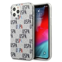 US Polo USHCP12MPCUSPA6 iPhone 12/12 Pro 6,1" dėklas telefonui - baltas Logo Mania Collection