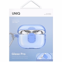 Uniq Glase Pro dėklas AirPods Pro 2 - mėlynas