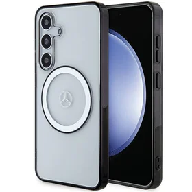 Mercedes su logotipu Magnetinis dėklas telefonui Samsung Galaxy S24 - permatomas