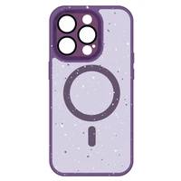 Tel Protect Magnetinis Apsauginis Matinis Dėklas Iphone 15 Violetinis