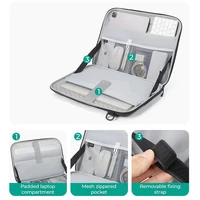 Tech-Protect Ranger-X taktinis nešiojamojo kompiuterio dėklas 13–14 - juodas (m)