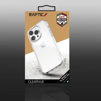 Raptic X-Doria Clearvue Dėklas telefonui iPhone 14 Pro Max - skaidrus