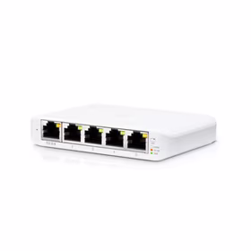 Ubiquiti USW-Flex-Mini komutatorius, 5x Gigabit, 1xPoE