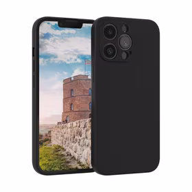 Dėklas "Liquid Silicone" Samsung M556 M55 5G juodas