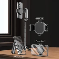 Blavec Selfie lazda Aluminium Coco Mini P-05 MagSafe trikojis stovas + nuotolinio valdymo + laikiklis 0,41 metro - juodas