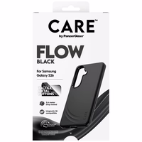 CARE by PanzerGlass Flow juodas QI dėklas Samsung Galaxy S26 - juodas