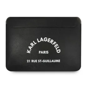 Karl Lagerfeld Sleeve KLCS133RSGSFBK 13" juodas/juodas Saffiano RSG dėklas