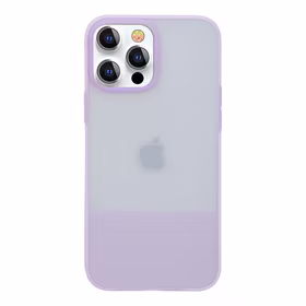 Kingxbar Plain Series dėklas telefonui iPhone 13 Pro silikoninis dėklas violetinis