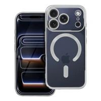 ELECTRO MAG COVER dėklas suderinamas su Magnetine IPHONE 17 Pro sidabrinis